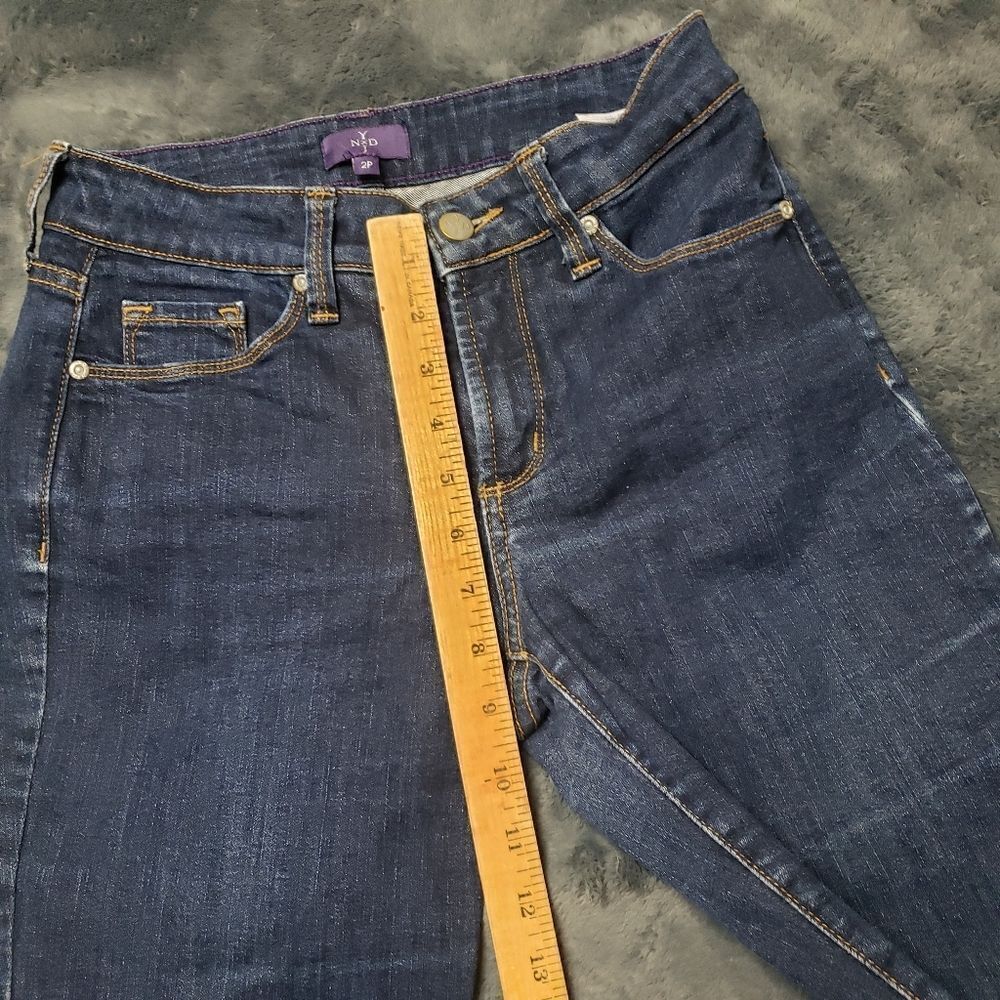 NYDJ Straight Jeans. Not Your Daughter’s Jeans 2P - lift tuck technology - Picture 7 of 13